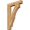 Ekena Millwork Balboa Block Rough Sawn Bracket, Western Red Cedar, 4"W x 24"D x 36"H BKT04X24X36BOA05RWR - alternate 1